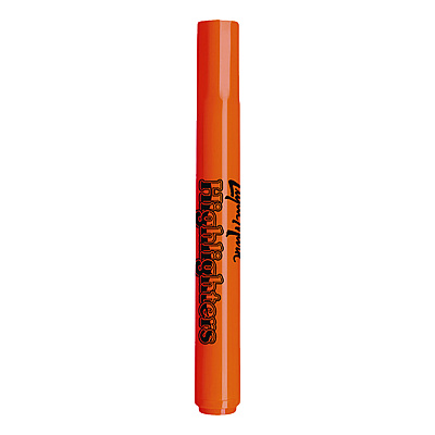 LIQUI-MARK Tank Fluorescent Highlighter, Orange Ink, Chisel Tip, Orange Barrel, Dozen (LQM60625)