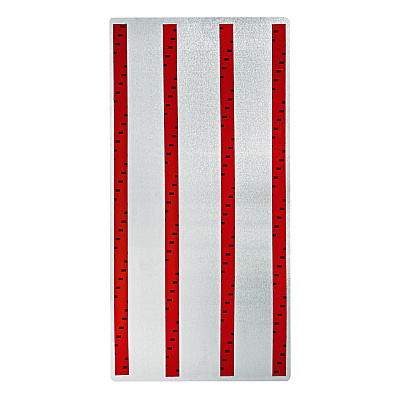 Alpine Commercial Hand Dryer Wall Guard, 0.06 x 15.75 x 31.75, Brushed Stainless Steel (ALHALP400WALLG)