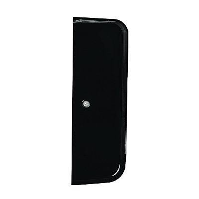 Alpine Willow Commercial 120V Automatic Hand Dryer, 3.93 x 11.25 x 12.63, Stainless Steel, Black (ALHALP40510BLA)