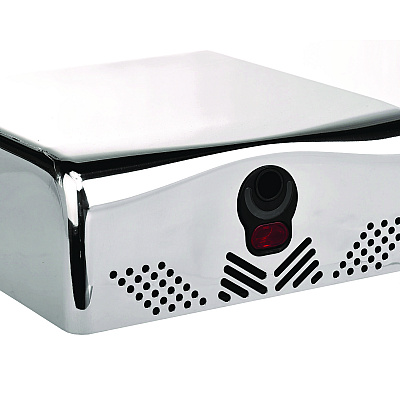 Alpine Willow Commercial 120V Automatic Hand Dryer, 3.93 x 11.25 x 12.63, Stainless Steel, Chrome (ALHALP40510CHR)
