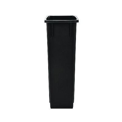 Alpine Slim 23 Gallon Indoor Trash Can, Plastic, Black (ALHALP477BLK)