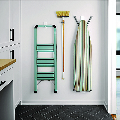 Command X-Large Utility Hooks, Plastic, White, 10 lb Capacity, 2 Hooks and 6 Strips/Pack (MMM170102ES)