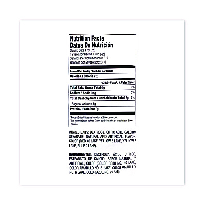 Nestl Smarties Candy Rolls, Original/Tropical/X-Treme Sour Flavor Assortment, 3 lb Bag (CDY00348)