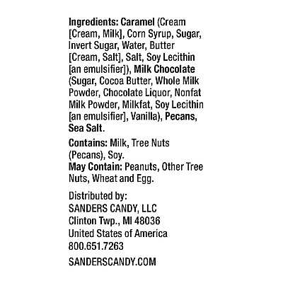 Performance Food Group Small Batch wonders Sea Salt Caramel Pecan Clusters, 18 oz Tub (MRY30971)