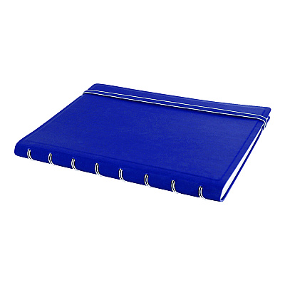Filofax Notebook, 1-Subject, Narrow Rule, Bright Blue Cover, (112) 8.25 x 5.81 Sheets (REDB115009U)