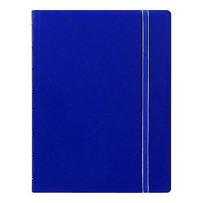 Filofax Notebook, 1-Subject, Narrow Rule, Bright Blue Cover, (112) 8.25 x 5.81 Sheets (REDB115009U)