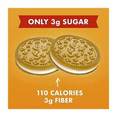 Rip Van Leos Golden Vanilla Sandwich Cookies, 2 Cookies/Pack, 10 Packs/Box (RIPRVW62001)