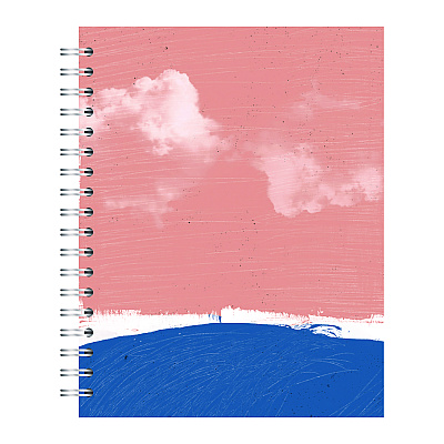 New Leaf Paper 1-Subject Notebook, Medium/College Rule, Randomly Assorted Cover Color (70) 9.75 x 7.5 Sheets (ROA10840)