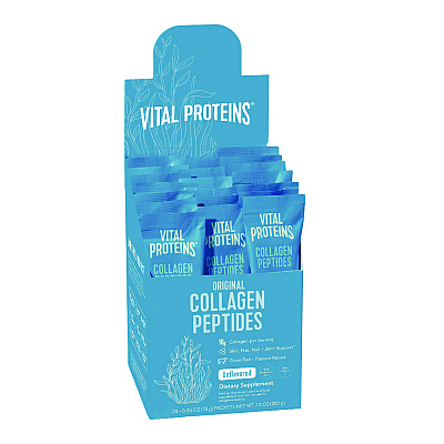 Vital Proteins Collagen Peptides Powder, Unflavored, 0.3 oz Packet, 20/Box (VTPVVP00539)