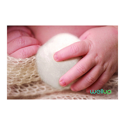 WellUp Regular Cotton Ball, 300/Pack (WEUW11300300)