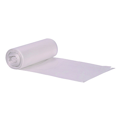 Heritage Linear Low-Density Can Liners, 16 gal, 0.5 mil, 24" x 32", Clear, 500/Carton (HERH4832MCR01)