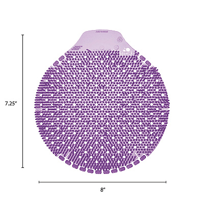 Fresh Products Tidal Wave, Urinal Screen, Fabulous Scent, 0.42 oz, Purple, 6/Box (FRSTWDS11)