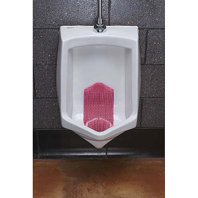 Fresh Products Tsunami, Urinal Screen, Spiced Apple, 5.22 oz, Red, 6/Carton (FRSTSU6SA)