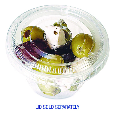 Boardwalk Souffle/Portion Cups, 4 oz, Polypropylene, Translucent, 2,500/Carton (BWKPRTN4TS)
