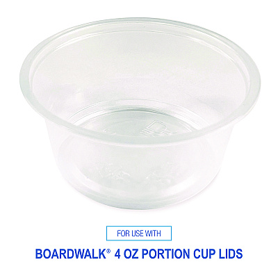 Boardwalk Souffle/Portion Cups, 3.25 oz, Polypropylene, Translucent, 2,500/Carton (BWKPRTN325TS)