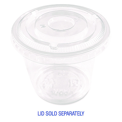 Boardwalk Souffle/Portion Cups, 5.5 oz Polypropylene, Translucent, 2,500/Carton (BWKPRTN55TS)