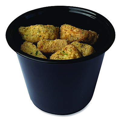 Boardwalk Souffle/Portion Cups, 5.5 oz Polypropylene, Black, 2,500/Carton (BWKPRTN55BL)