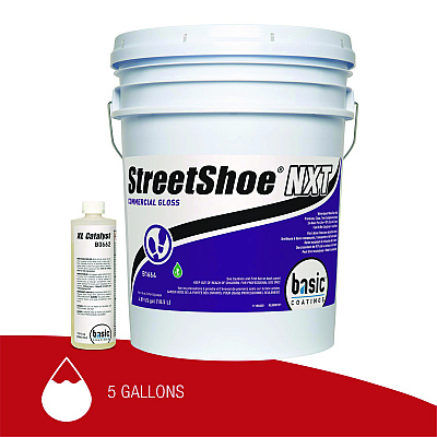 Betco StreetShoe NXT Wood Floor Finish, 5 gal Pail (BET16640500)