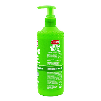 O'Keeffe's Working Hands Hand and Body Lotion, 12 oz Pump Bottle, Unscented (GOR115760)