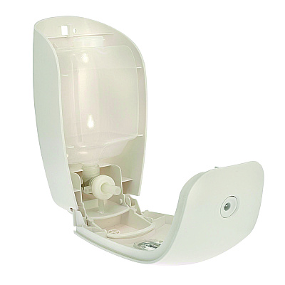 Alpine Surface Mounted Soap and Hand Sanitizer Dispenser, 27 oz, 4.1 x 4.6 x 9.6, White (ALHALP425WHI)