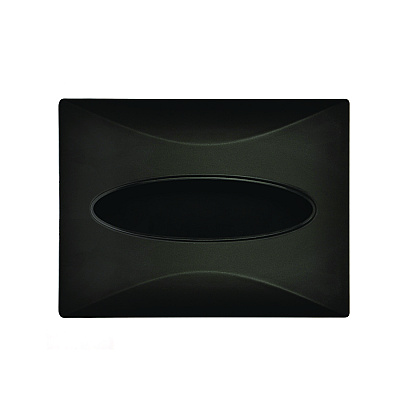 Alpine Interfold Table Top Dispenser Napkin Holder, 5.9 x 8 x 6.5, Black (ALHALP4332)