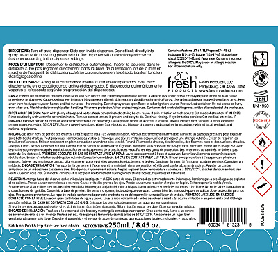 Fresh Products Fusion Metered Aerosols, Cotton Blossom, 6.25 oz Aerosol Spray, 12/Carton (FRSMA12BL)