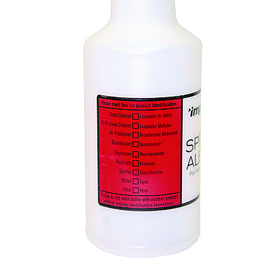 Impact Spray Alert System, 32 oz, Natural with White/White Sprayer, 24/Carton (IMP5032SS)