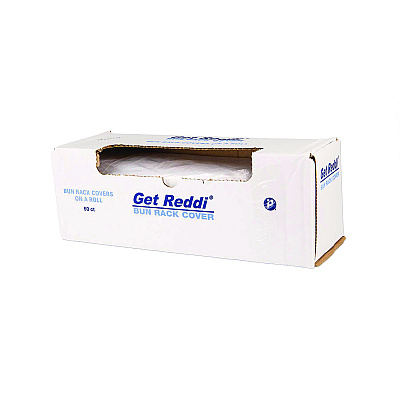Inteplast Group Bun-Rack/Pan-Cover Film, 50/Carton (IBSBRC52X80)