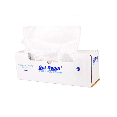 Inteplast Group Bun-Rack/Pan-Cover Film, 50/Carton (IBSBRC52X80)