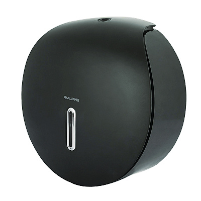 Alpine Plastic Single Roll Jumbo Toilet Paper Dispenser, 5.3 x 11.5 x 11.7, Gray (ALHALP450GRY)