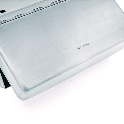 Alpine Stainless Steel Wall-Mounted Sanitary Napkin Receptacle (ALHALP451SSB)