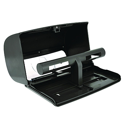 Alpine Side-by-Side Double Roll Toilet Tissue Dispenser, 6.3 x 6.3 x 10.3, Gray (ALHALP452GRY)