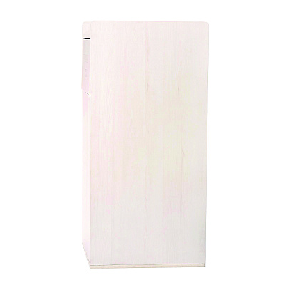 Alpine 40 Gal Commercial Tray Top Waste Enclosure Trash Receptacle, 40 gal, Wood, White (ALHALP476WHI)