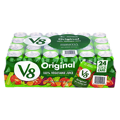 V-8 Vegetable Juice, 11.5 oz Can, 24/Carton (GRR90000092)