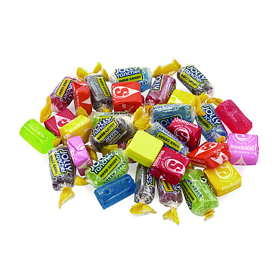 National Brand Chewy and Hard Candy Party Asst, Jolly Rancher/Starburst, 8.5 lbs Total, 2 Bag Bundle (GRR600B0003)