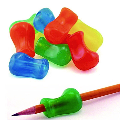 TPG Creations Original Grip, 1" Long, Assorted Neon Colors, 72/Carton (TPG11372)