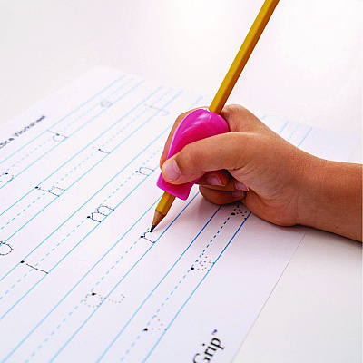 TPG Creations Jumbo Pencil Grip, 1" Long, Assorted Colors, 72/Carton (TPG11472)