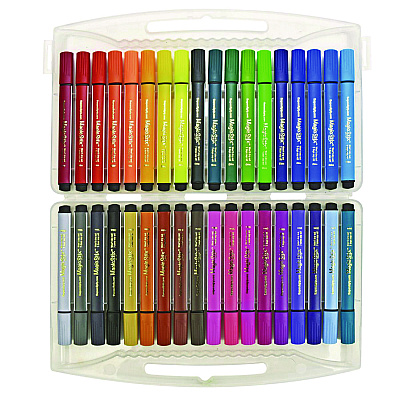 TPG Creations Magic Tri Stix Set, 36 Assorted Colors, 36/Set, 12 Sets/Carton (TPG39912)