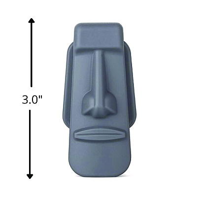 TPG Creations Pencil Topper, Giant Face, Gray, 36/Carton (TPG43436)