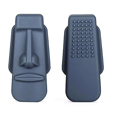 TPG Creations Pencil Topper, Giant Face, Gray, 36/Carton (TPG43436)