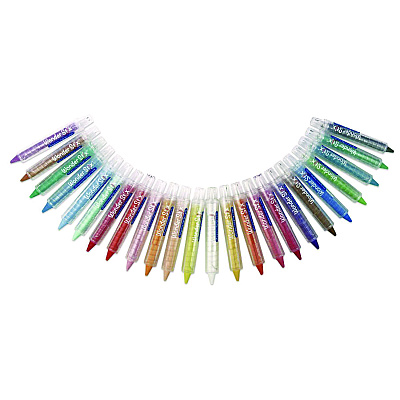 TPG Creations Wonder Stix Set, 0.5" x 3.7", Assorted, 24/Set, 12 Sets/Carton (TPG63612)