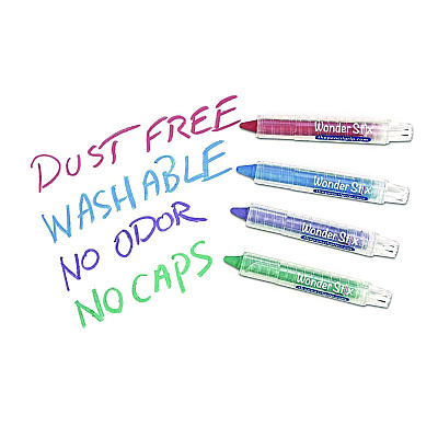 TPG Creations Wonder Stix Playmat Kit, 8 Assorted Pastel Wonderstix and 4 Playmats/Pack, 12 Packs/Carton (TPG64812)