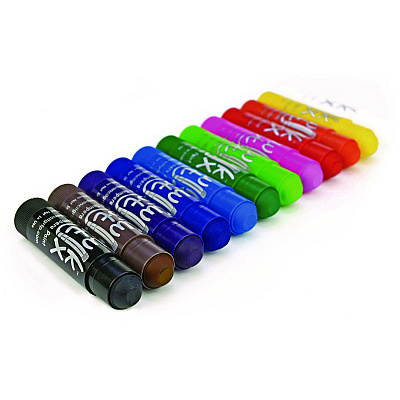 TPG Creations Kwik Stix Tempera Paint Set, 12 Assorted Colors, 96/Pack, 2 Packs/Carton (TPG69602)