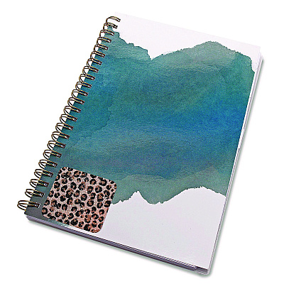 TPG Creations Anywhere Zen Strips, Sandy Cheetah Print, Assorted Colors, 13/Set, 24 Sets/Carton (TPG88524)