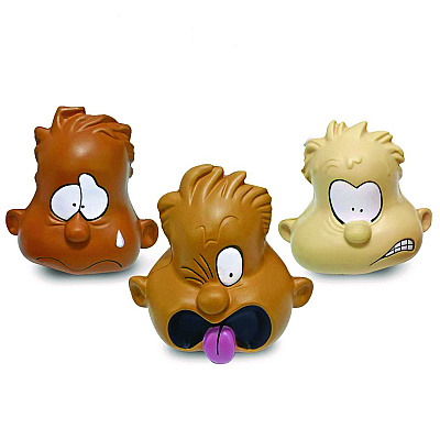 TPG Creations Feeling Heads Expression Set, Assorted Colors, 5/Set, 10 Sets/Carton (TPG89510)