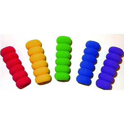 TPG Creations Rigid Pencil Grip, 0.5" Long, 600/Carton (TPG161600)