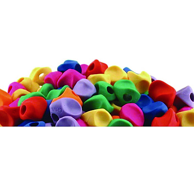 TPG Creations Mini Pencil Grip, 0.8" Long, Assorted Colors, 600/Carton (TPG175600)