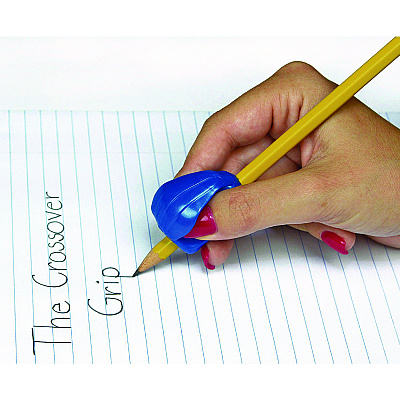 TPG Creations Crossover Grip, 1" Long, Assorted Neon Colors, 100/Carton (TPG180100)