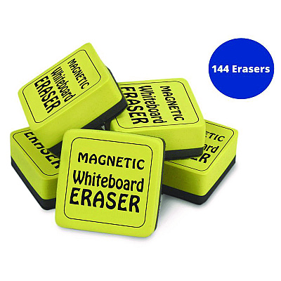 TPG Creations Whiteboard Magnetic Eraser, 2 x 2 x 1, 144/Carton (TPG355206)