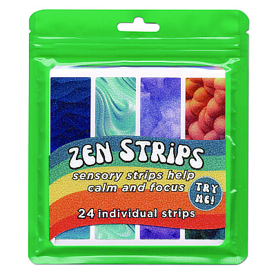 TPG Creations Zen Strips, Sandy Gradient Classpack, Assorted Colors, 24/Set, 6 Sets/Carton (TPG855246)
